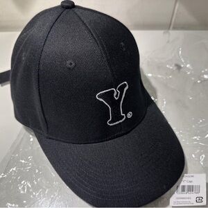 Black 'Y' Logo Cap